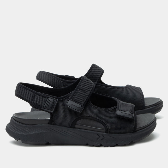 Alegria Sandie Black Sandal