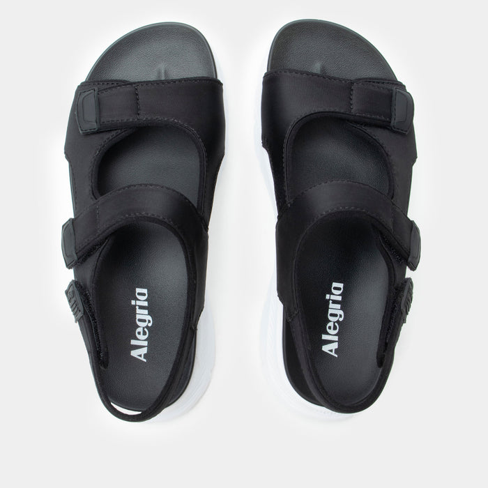 Alegria Sandie Black Top Sandal