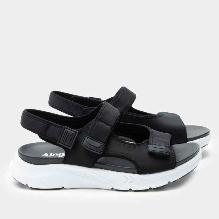 alegria Sandie Black Top Sandal