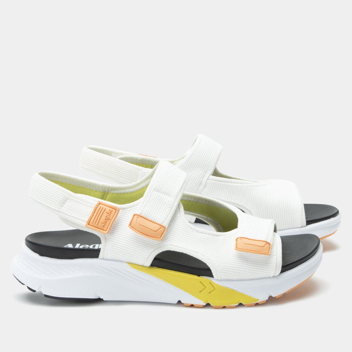 alegria Sandie White Sandal