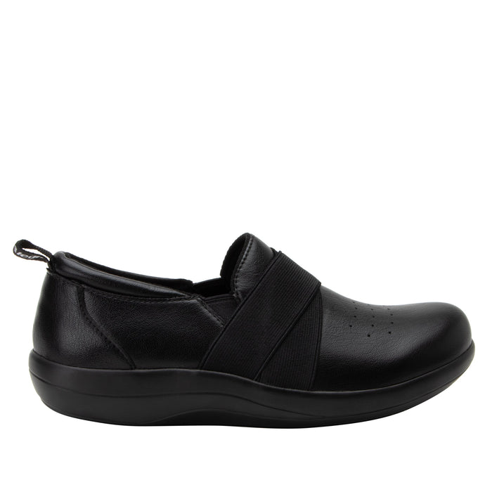 Alegria Savvie Black Smooth Shoe