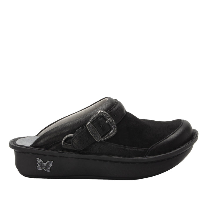 Alegria Seville Black Flex Clog