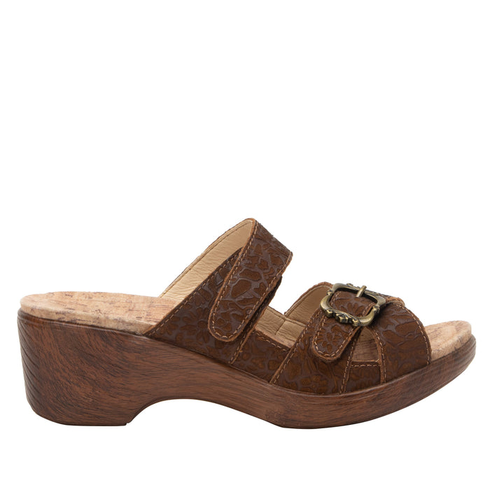 Alegria Sierra Delicut Tawny Sandal