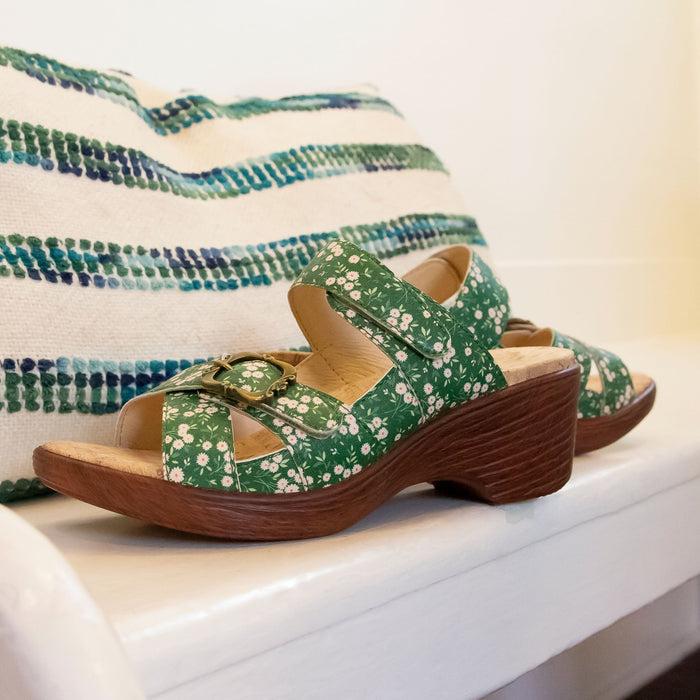 Alegria Sierra Green Acres Sandal