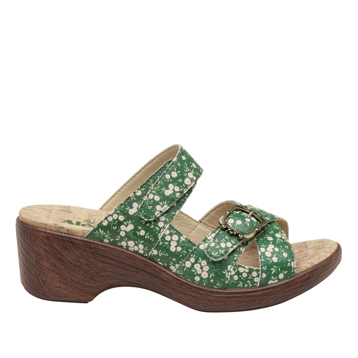 Alegria Sierra Green Acres Sandal