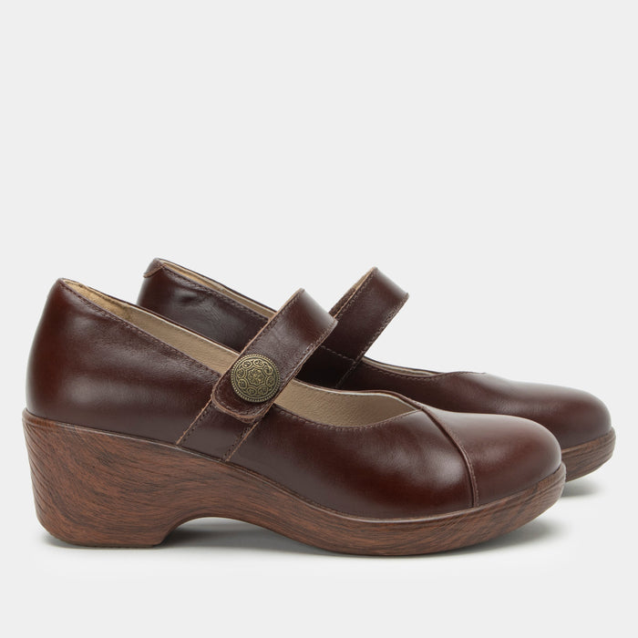 Alegria Sofi Mahogany Shoe