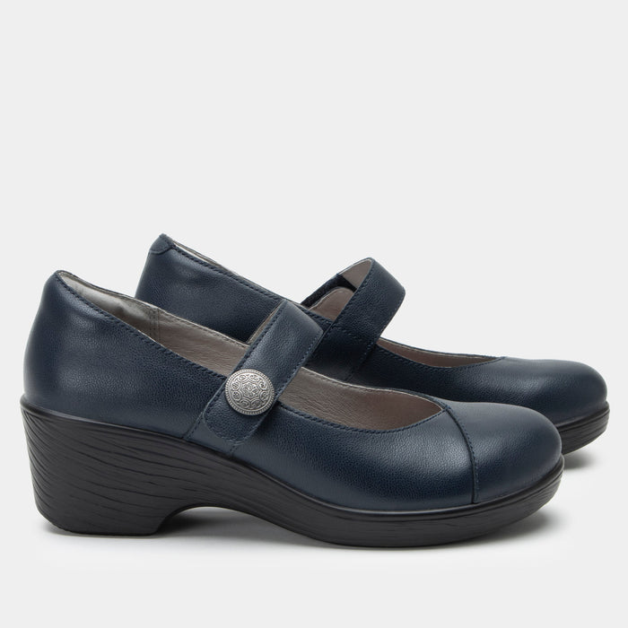 Alegria Sofi Navy Gloss Shoe