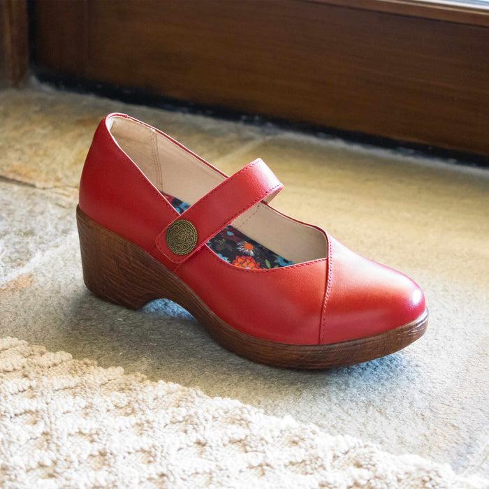 alegria Sofi Red Shoe