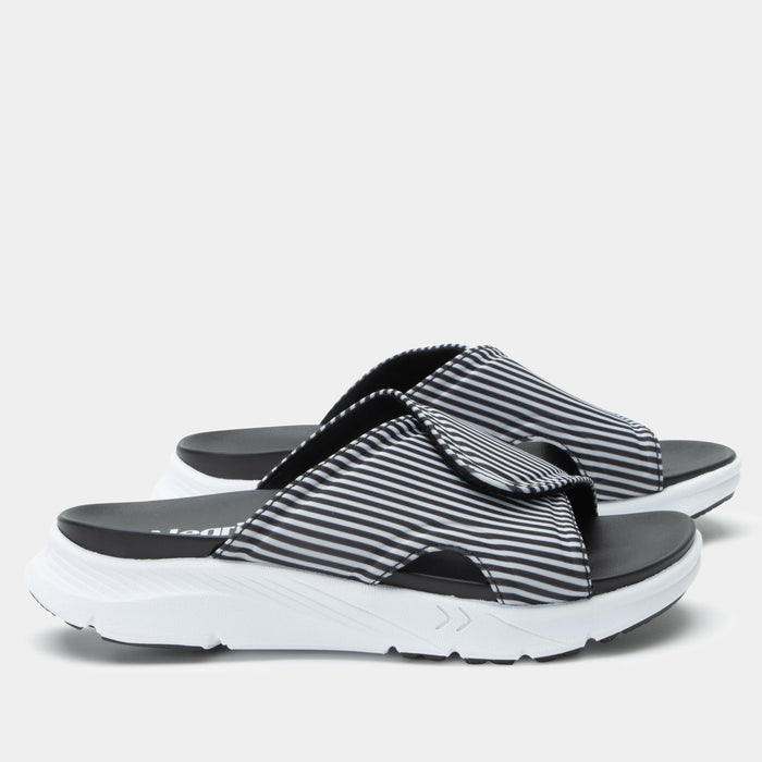 Alegria Sunie Stripes Sandal