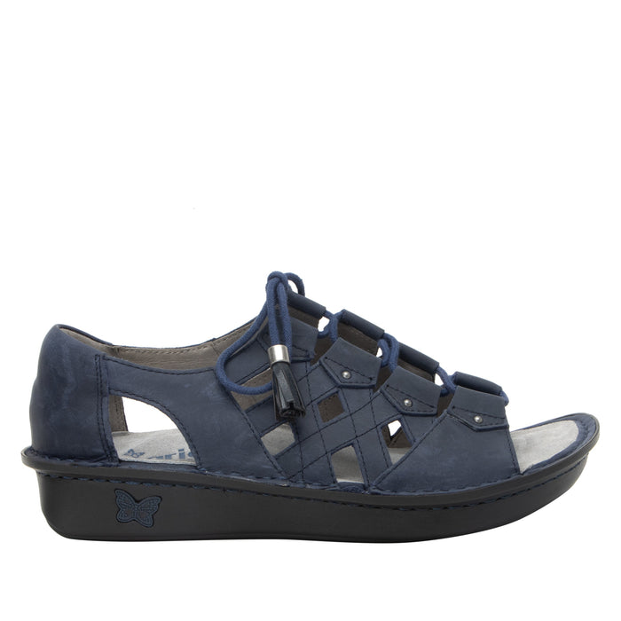 Alegria Valerie Oiled Navy Sandal