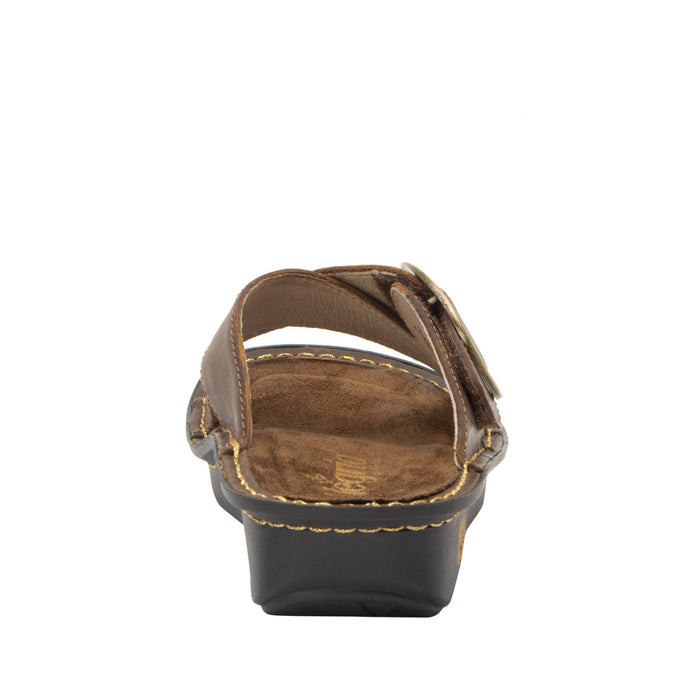 Alegria Vanya Oiled Brown Sandal