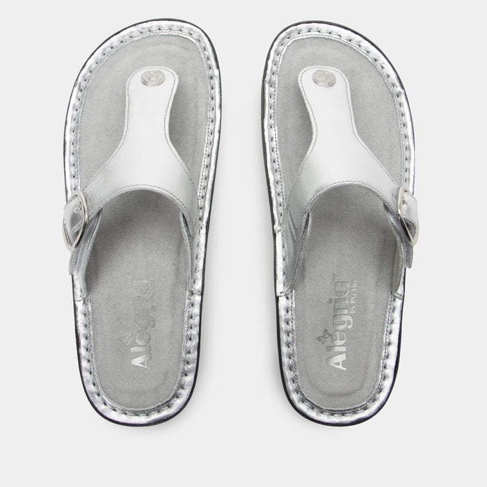 Alegria Vella Silver Sandal