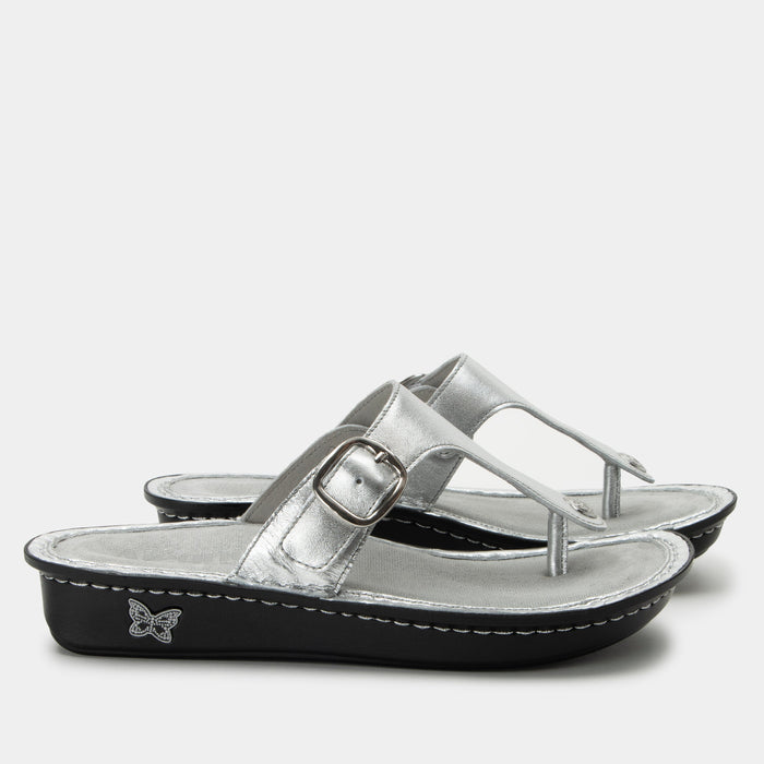 alegria Vella Silver Sandal