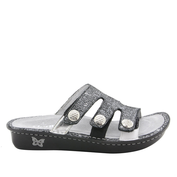 alegria Venice Chirpy Pewter Sandal