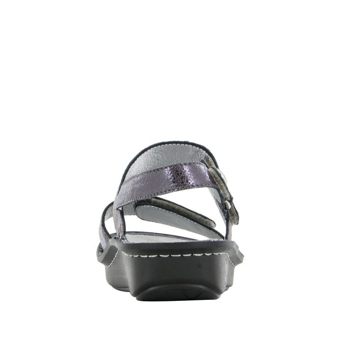 Alegria Verona Braided Pewter Sandal