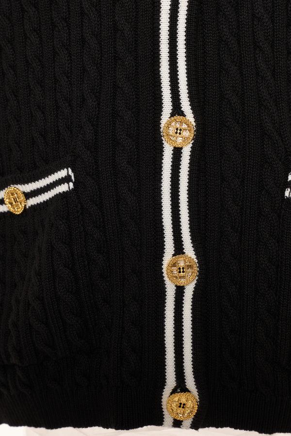 Alessandra Rich COTTON CARDIGAN