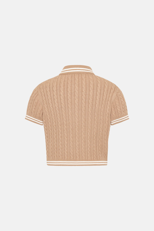 alessandra rich COTTON POLO