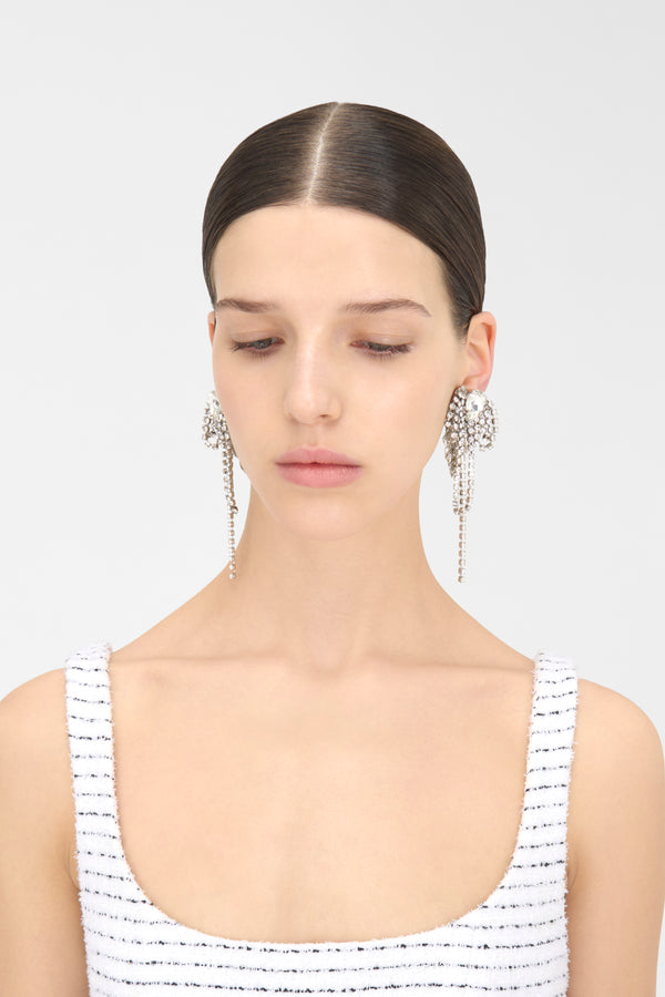 Alessandra Rich EARRINGS WITH FRINGES