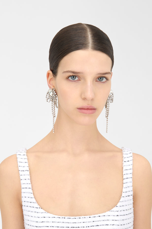 Alessandra Rich EARRINGS WITH FRINGES