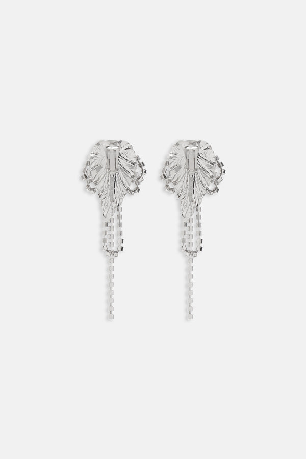 alessandra rich EARRINGS WITH FRINGES
