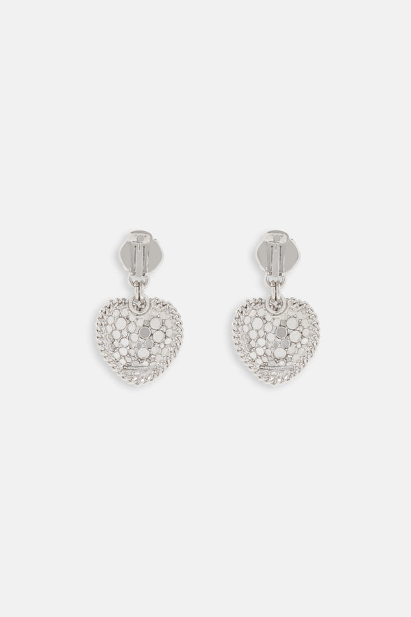 Alessandra Rich EARRINGS WITH HEART
