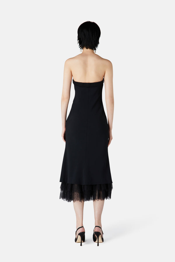 Alessandra Rich ENVERS BUSTIER DRESS