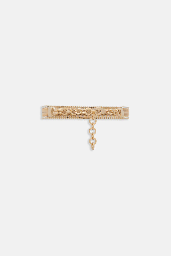 Alessandra Rich FLAT CHAIN CHOKER