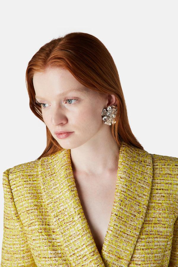 Alessandra Rich FLOWER EARRINGS