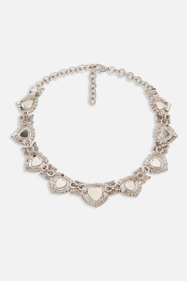 Alessandra Rich HEART NECKLACE