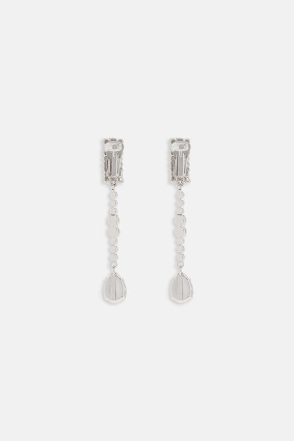 Alessandra Rich LONG EARRINGS WITH DROP