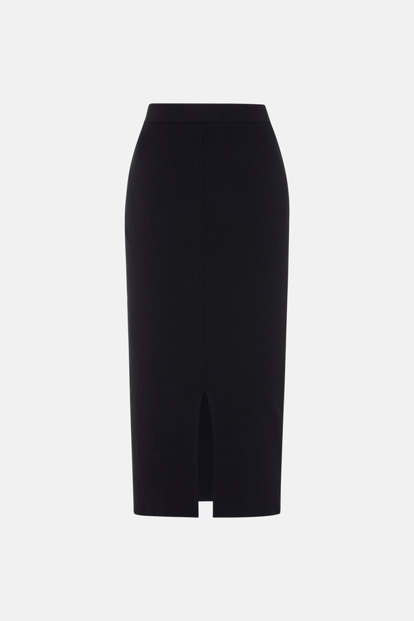 alessandra rich MERINO SKIRT