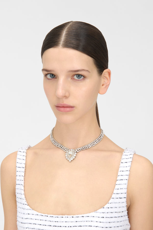 Alessandra Rich NECKLACE WITH DROP