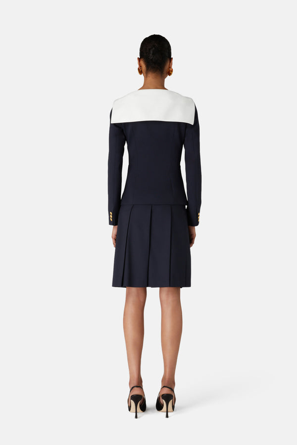 Alessandra Rich PLEATED SKIRT