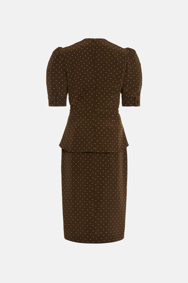 Alessandra Rich POLKA DOT DRESS