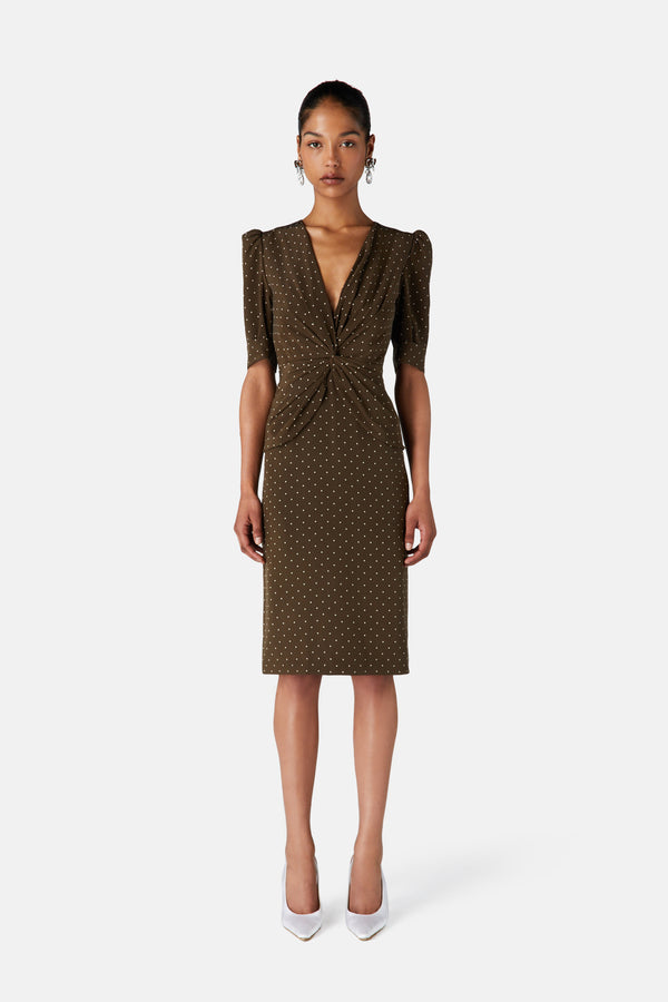 Alessandra Rich POLKA DOT DRESS