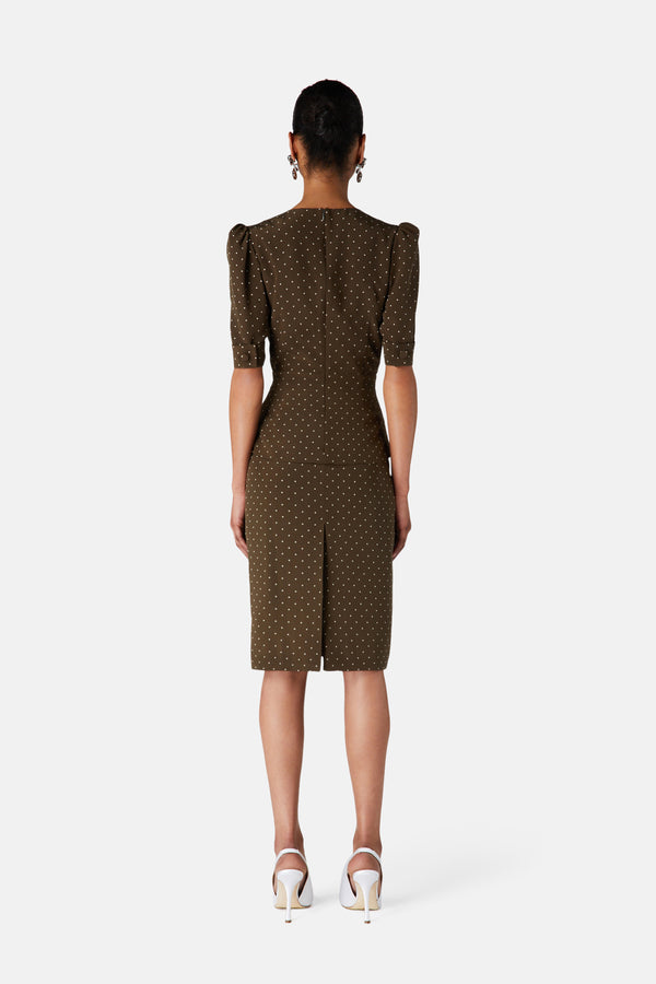 Alessandra Rich POLKA DOT DRESS