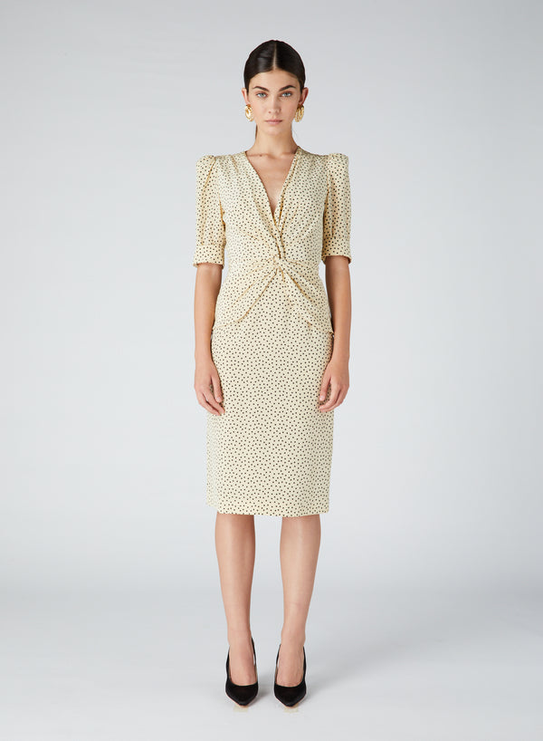 Alessandra Rich POLKA DOT DRESS