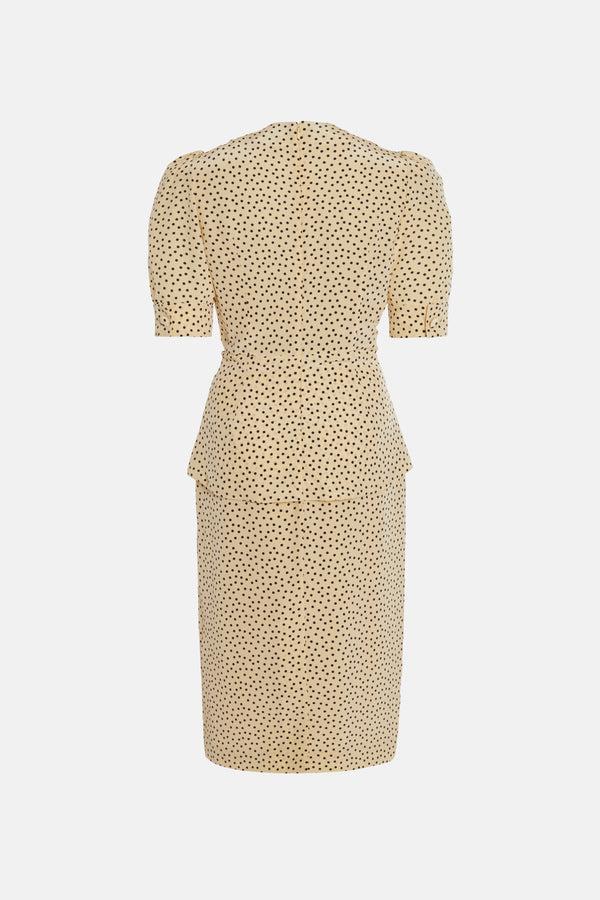 alessandra rich POLKA DOT DRESS