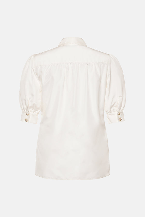 Alessandra Rich POPLIN BLOUSE