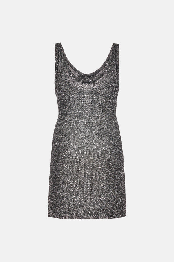alessandra rich SEQUIN MINI DRESS