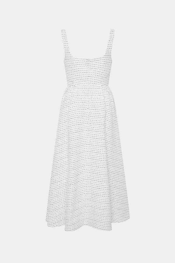 Alessandra Rich SEQUIN TWEED DRESS