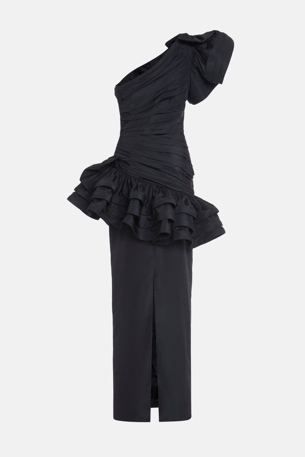 Alessandra Rich TAFFETA EVENING DRESS