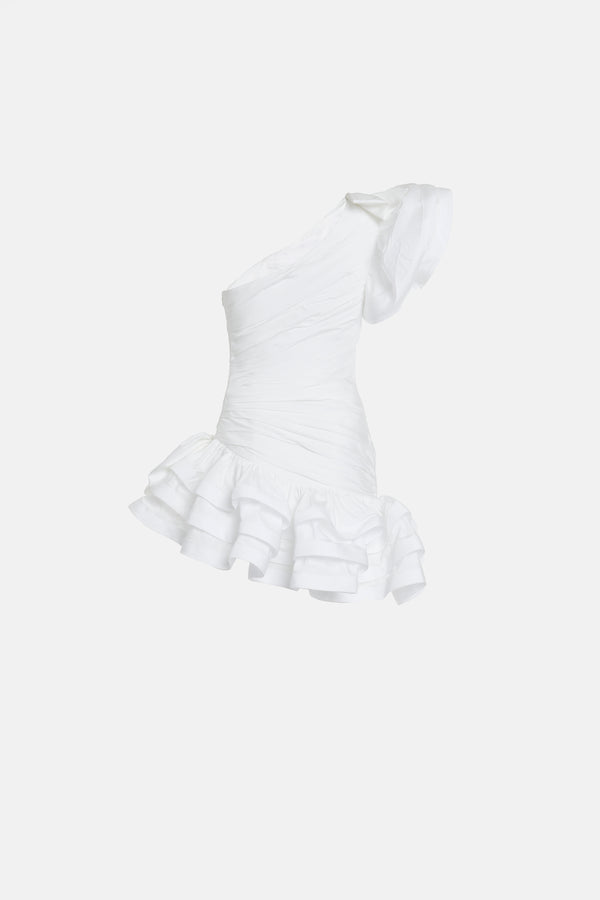 Alessandra Rich TAFFETA MINI DRESS