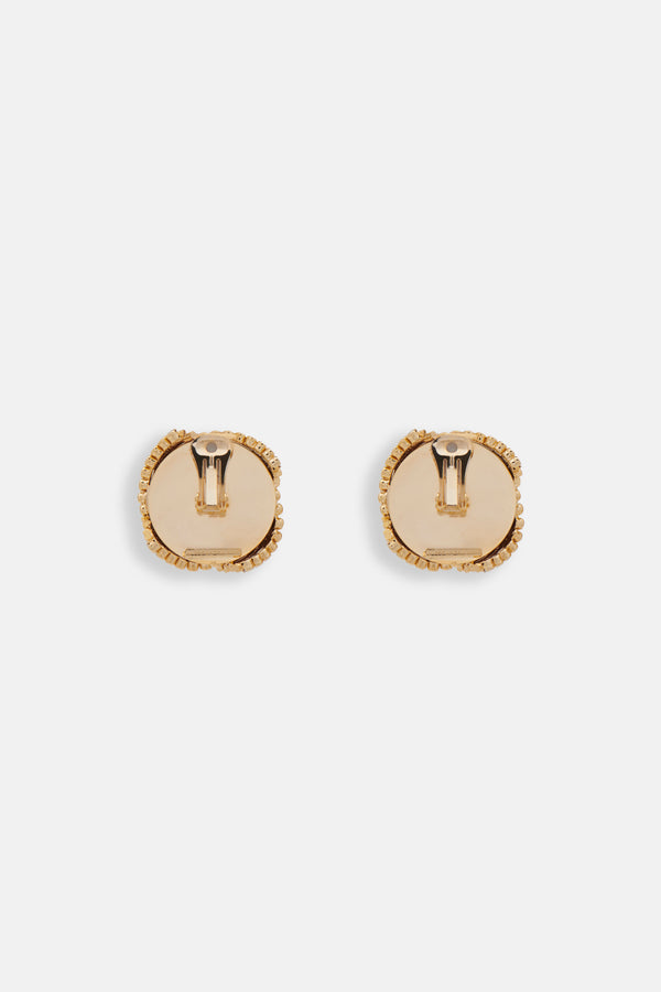 Alessandra Rich TORCHON EARRINGS