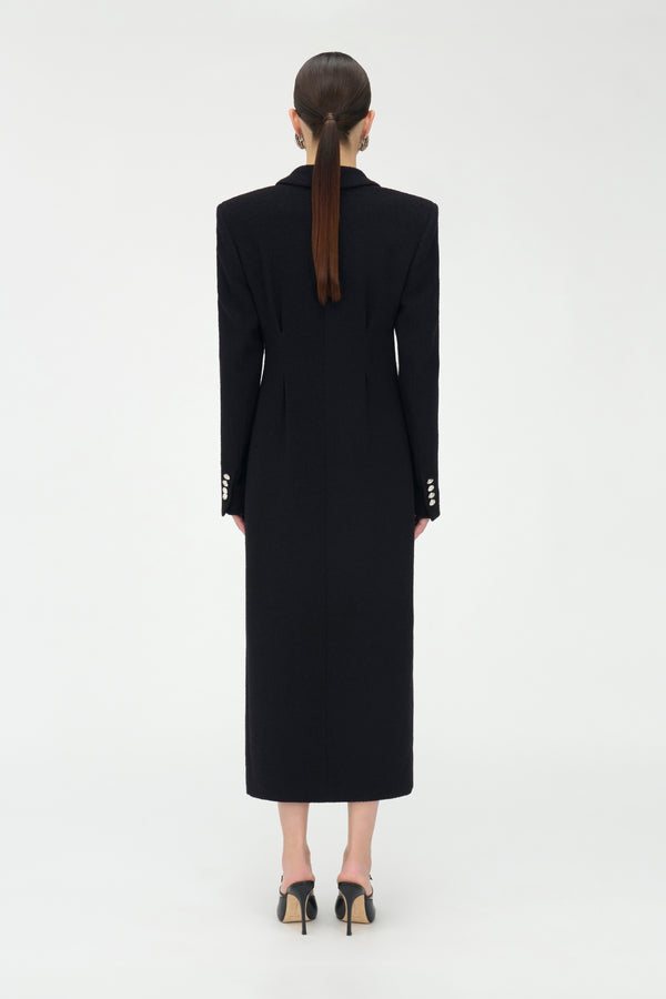 Alessandra Rich TWEED BOUCLE COAT