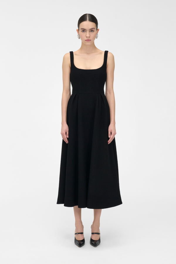Alessandra Rich TWEED BOUCLE DRESS