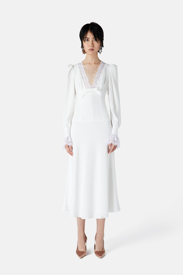 Alessandra Rich V-NECK DRESS