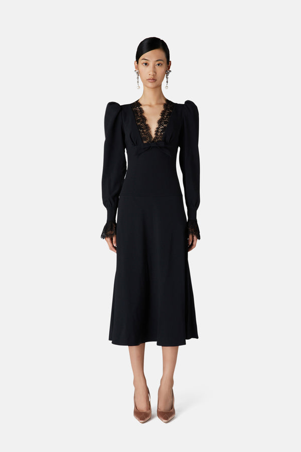 Alessandra Rich V-NECK DRESS