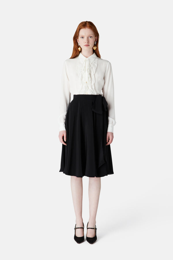 Alessandra Rich WRAP SKIRT