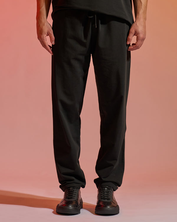 Alessandro Dell´acqua ADA Coordinates Print Track Pants Black